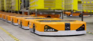 Amazon robots automate the warehouse